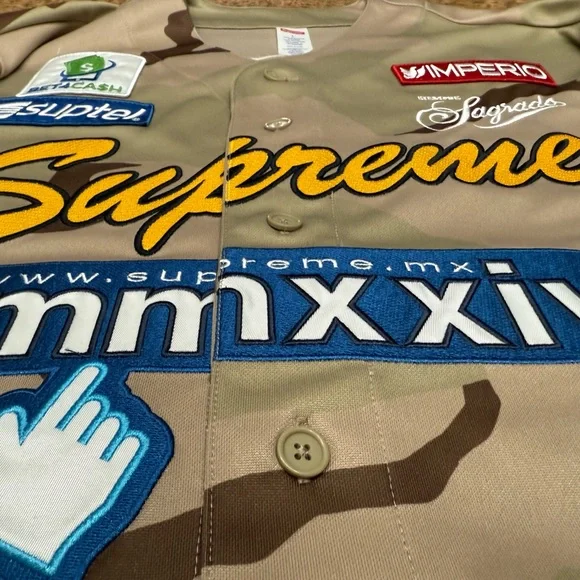 Supreme Gray and Brown Camouflage Jersey - Picture 12 of 12